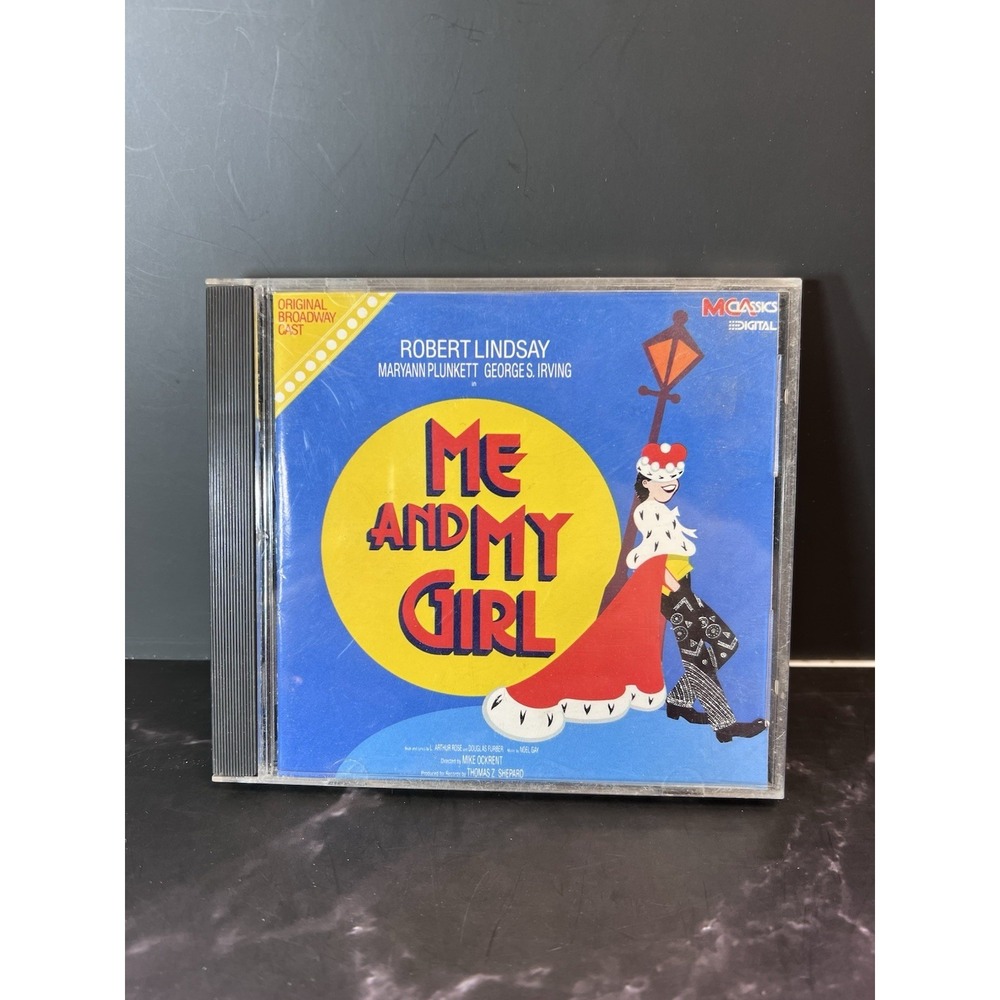 ME AND MY GIRL Original Broadway Musical Cast‎ ROBERT LINDSAY CD